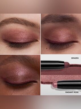Bobbi Brown Dual-Ended Long-Wear Waterproof Eyeshadow Stick- Radiant Rose/Brazen